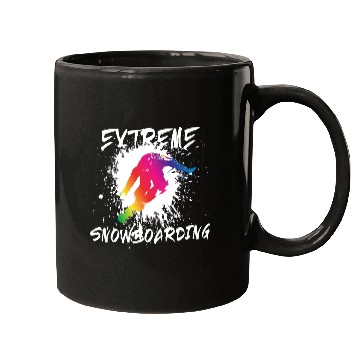 Discover Extreme Snowboarding Mugs