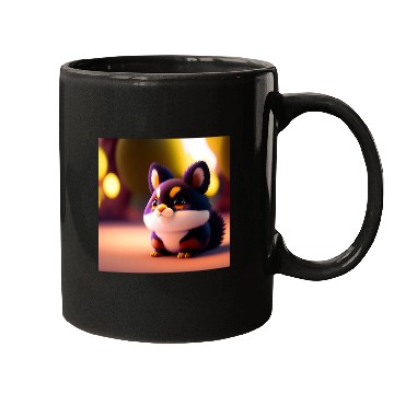 Discover dog mom cuddling puppy Mugs