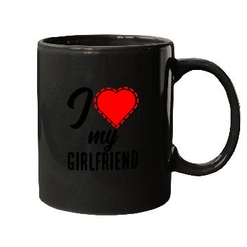 Discover I love my girlfriend Mugs