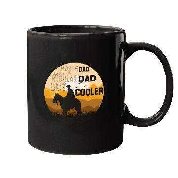 Discover horse dad like a regular dad but cooler Mugs