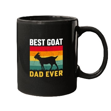 Discover Best Goat Dad Ever Mugs