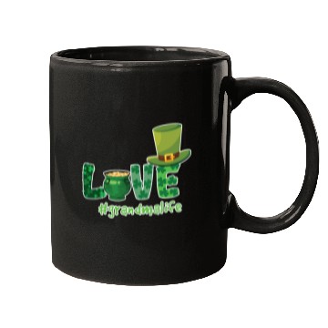 Discover Shamrock Love Grandma Saint Patrick Day Mugs