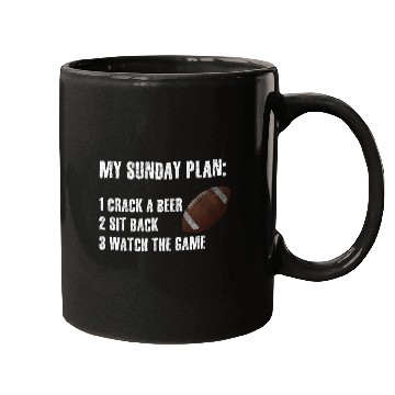 Discover My Sunday Plan Mugs