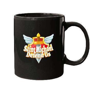 Discover St. Michael the Archangel Icon Dragon Catholic Ang Mugs