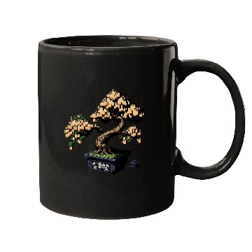 Discover 8 Bit Bonsai Tree Mugs