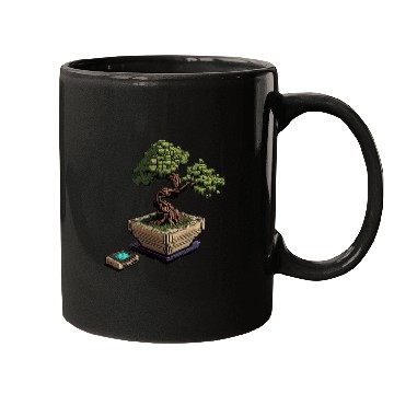 Discover 8 Bit Bonsai Tree Mugs