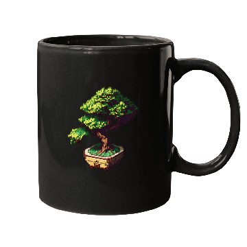 Discover 8 Bit Bonsai Tree Mugs