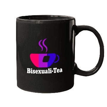 Discover Bisexualitea Teacup Bi Pride Colors Bisexual Aesth Mugs