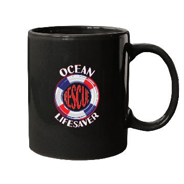 Discover Lifeguard Ocean Rescue Lifesaver Mugs