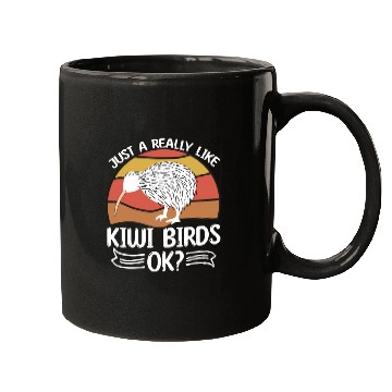 Discover Just A Girl Who Loves Kiwis Kiwi Bird Gift Mugs