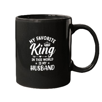 Discover I love my husband valentines day1165 Mugs
