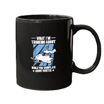 Discover Complain About Winter Motor Sled Snowmobiler Mugs