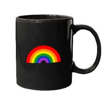 Discover LGBT Rainbow Flag Pocket Mugs