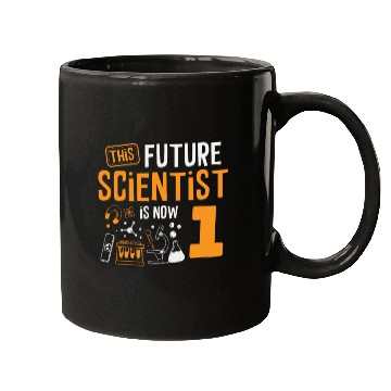 Discover This Future Scientist Is Now 1 Happy Birthday Mugs