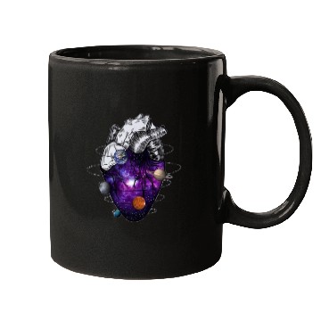 Discover Heart galaxy space lover Mugs
