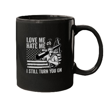 Discover Funny Electrical Lineman Saying Thank A Lineman Mugs