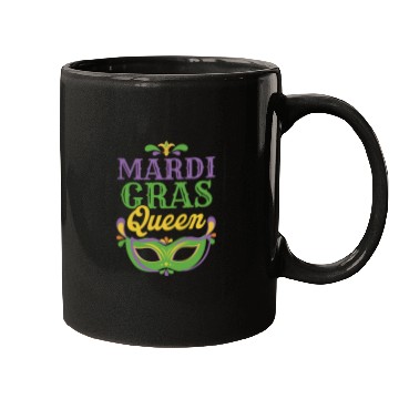 Discover Mardi Gras - Queen Mugs