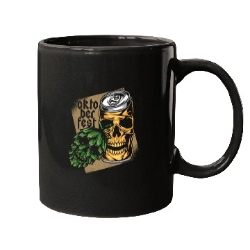 Discover Germany Oktoberfest - Beer Skull Mugs