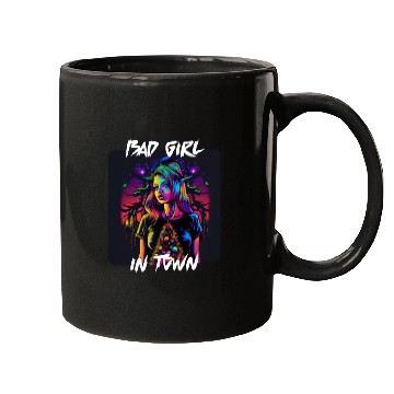 Discover Bad girl in Town 4 Mugs