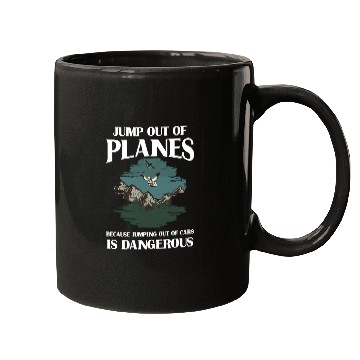 Discover Skydive, SKydiving, Skydiver Mugs