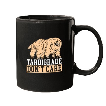Discover Tardigrade Don't Care Water Bear Biology Mugs