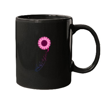 Discover Love Will Prevail Bisexual Sunflower Bi Pride Mugs