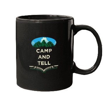 Discover Camp and Tell Camping Friends Camper Buddy Couples Mugs