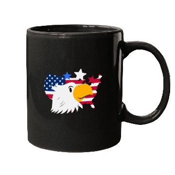 Discover Celebrate independence day a cute Eagle Mugs