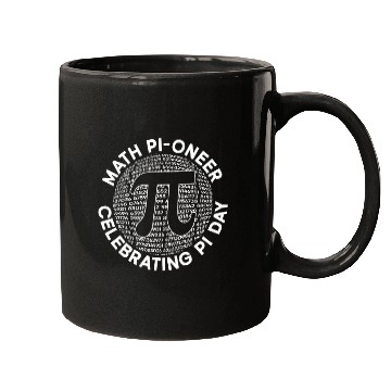 Discover Math Pi-oneer Celebrating Pi Day - Funny Pi Day Mugs