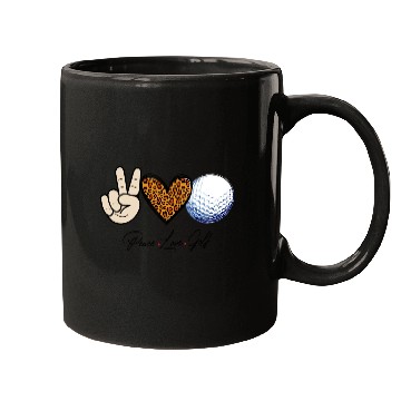 Discover peace love Golf Mugs