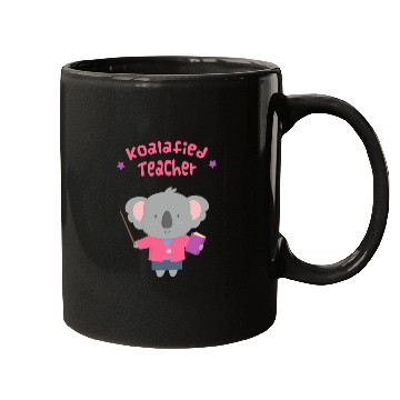 Discover Cute Koalafied Teacher Pun Mugs