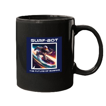 Discover Robot Silver Surfer Mugs