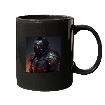 Discover Dark fantasy knight version 9 Mugs