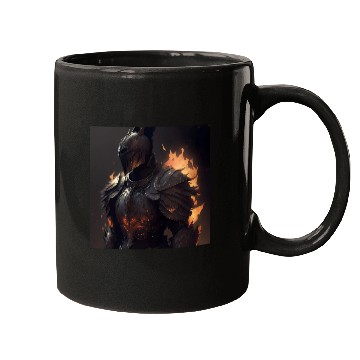 Discover Dark fantasy knight version 8 Mugs