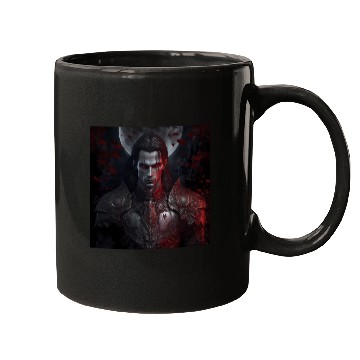 Discover Dark fantasy vampire version 8 Mugs