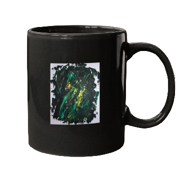 Discover Abstract Design - Go Green Artwork Mugs
