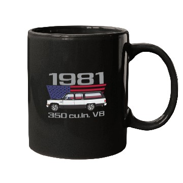 Discover 1981 Midnight Black Mugs