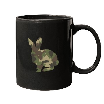 Discover Bunny Camouflage Mugs