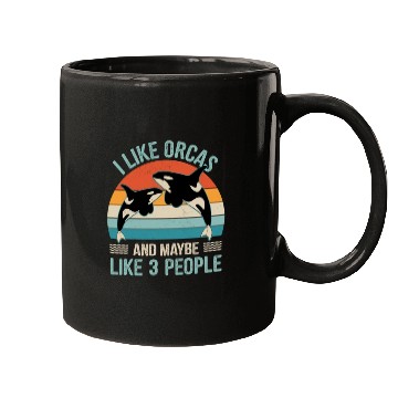 Discover King Orca, Ruler of the Seas Mugs