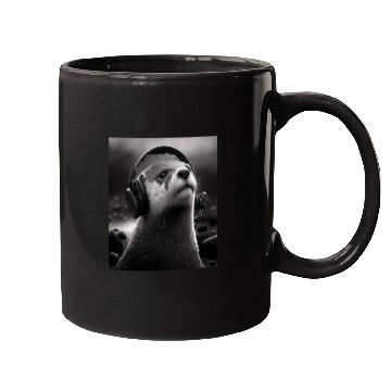 Discover Musician Animal Pet Owners Otter Music Lover Mugs