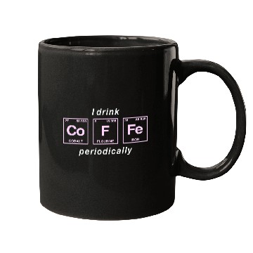 Discover COFFEE - with elements of the periodic table Mugs