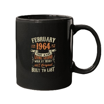 Discover February 1964 Birthday Surprise Mugs