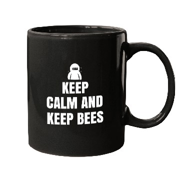 Discover keep calm and keep bees Mugs