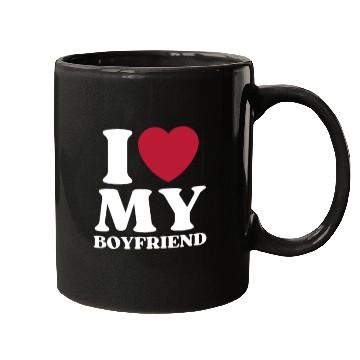 Discover I Heart My BF Boyfriend Mugs