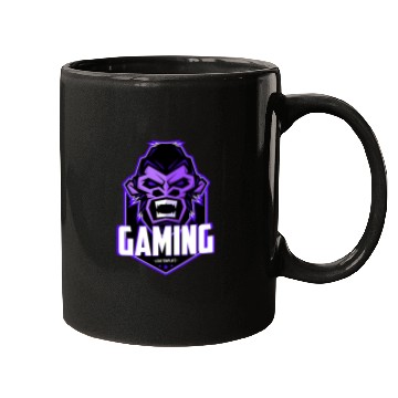 Discover Angry gaming monkey Mugs