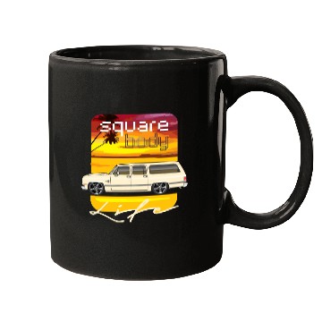 Discover square Santa Fe Tan Mugs