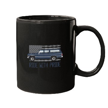 Discover ride Midnight Blue Mugs