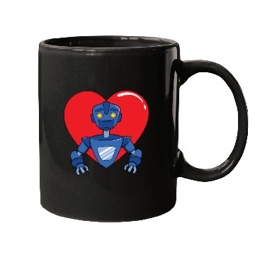Discover Robot Love Mugs