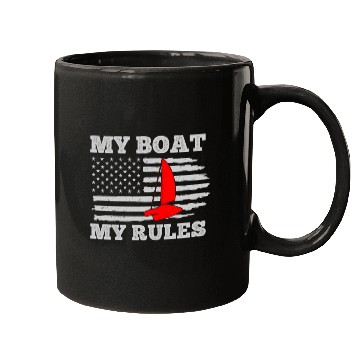 Discover Catamaran Sailor My Boat My Rules Mugs