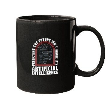 Discover Artificial Intelligence Predicting The Future Mugs